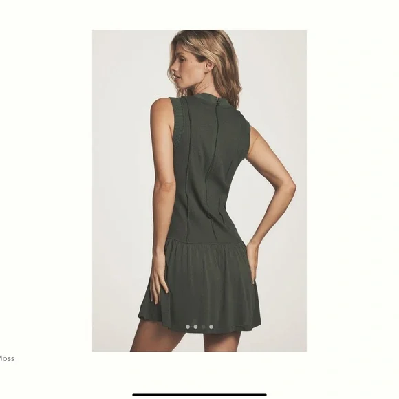 Anthropologie Daily Practice Buzzer Beater Sleeveless Mini Dress - Picture 3 of 4
